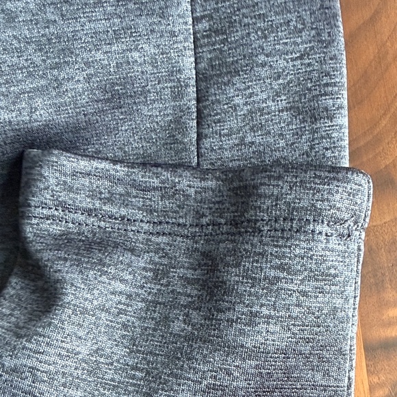 Salomon Men's Black and Gray Zip-Up Sweater - large - Picture 8 of 10